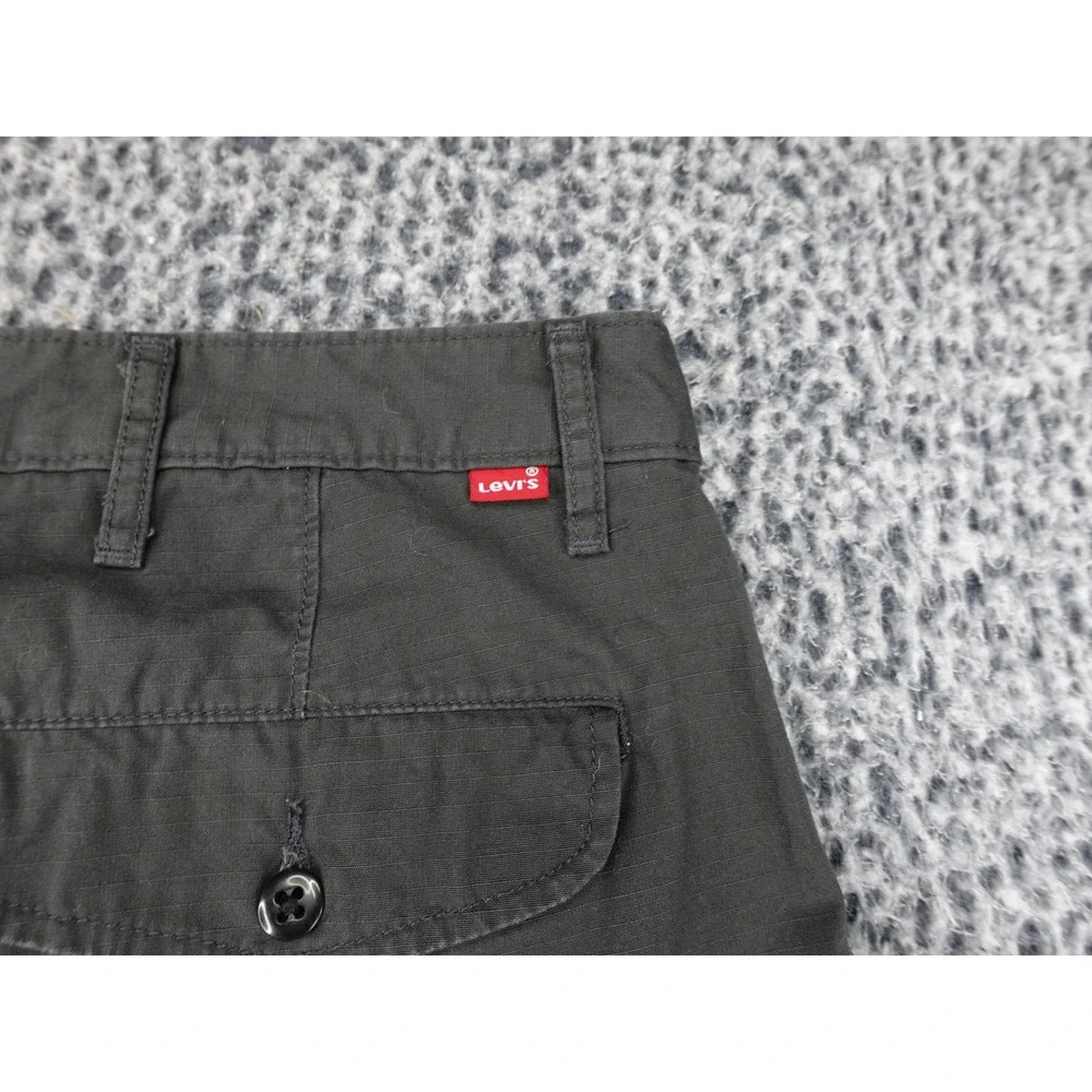 Levi's Cargo Shorts Mens 38 Gray Good Ripstop Waterless Utility 23251-0060